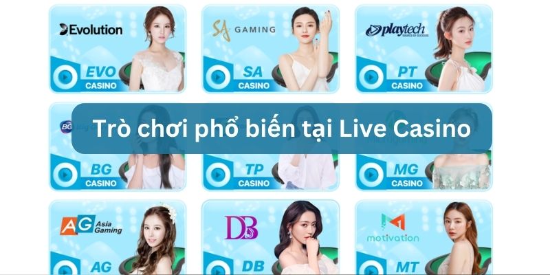 live casino trực tuyến