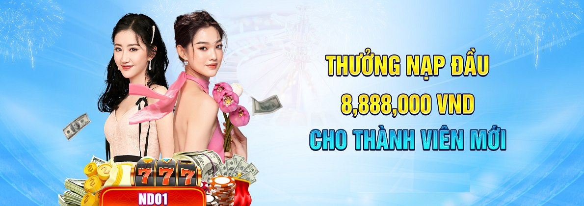 Khuyến mãi Hi88: Thưởng nạp đầu 8,888,000 VND cho thành viên mới